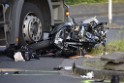 23.5.2017 Schwerer Motorrad Unfall Feldkassel Robert Boschstr